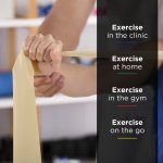 Thera-Band Posilovací guma 2 m, béžová, velmi slabá – Zboží Dáma