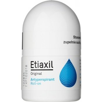 Etiaxil Original antiperspirant roll-on s účinkem 3 - 5 dní pro citlivou pokožku 15 ml