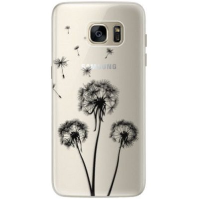 iSaprio Three Dandelions Samsung Galaxy S7 Edge černé – Zbozi.Blesk.cz