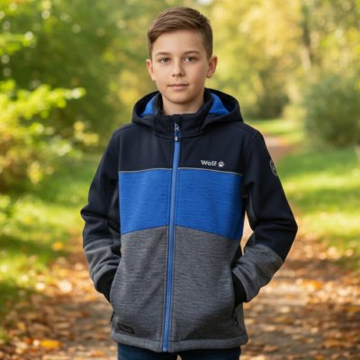 Wolf B2968 bunda šedá – Zboží Dáma
