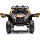 Mamido Elektrické autíčko Buggy UTV Racing 4x4 zlatá