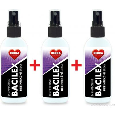 BACILEX Dezinfekční sprej na WC sedátka & povrchy 100 ml – Hledejceny.cz