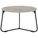 Manutti Mood kulatý 60x38 cm nerezový rám lakovaný, deska teak – Hledejceny.cz