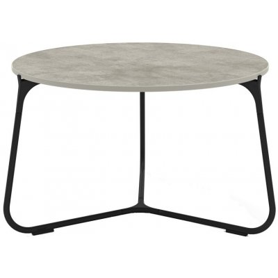 Manutti Mood kulatý 60x38 cm nerezový rám lakovaný, deska teak – Hledejceny.cz