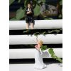 Svatební dekorace Ženich s prutem chytá nevěstu 50% akce - svatební figurky na dort