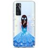 Pouzdro a kryt na mobilní telefon Pouzdro TopQ Vivo Y70 silikon Blue Princess