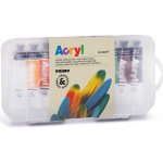 akrylové barvy PRIMO sada 10 x 18 ml – Sleviste.cz