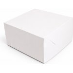 Cake star dortová krabice JOY bílá nepromastitelná 20x20x10cm – Zboží Mobilmania