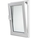 Bravo Plastové okno UNI OS1 90X90 L, bílé – Sleviste.cz