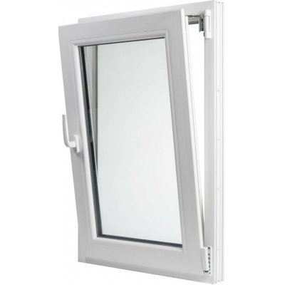 Bravo Plastové okno UNI OS1 90X90 L, bílé – Sleviste.cz