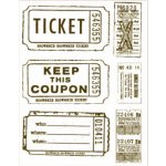 Creatoys Gelová razítka Jízdenky – Zboží Dáma