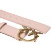 Pásek Pinko dámský pásek Love Berry H4 belt PE 23 PLT01 100120 A0F1 Růžová
