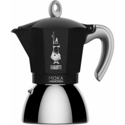 Bialetti Moka Induction 6 černá – Zboží Dáma