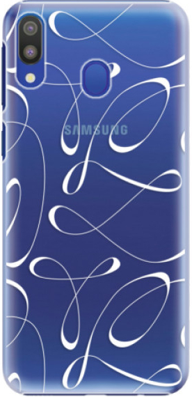 Pouzdro iSaprio - Fancy Samsung Galaxy M20 bílé