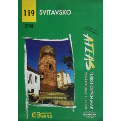Svitavsko - Atlas turistických map 119 – Hledejceny.cz