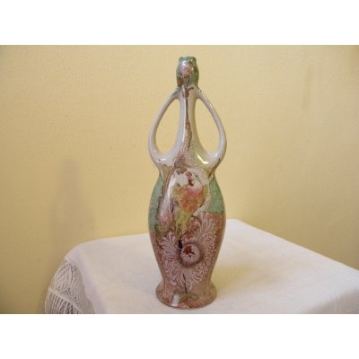 LUXUSNÍ SECESNÍ PORCELÁNOVÁ VÁZA 40 CM – Hledejceny.cz