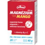 Vitar Magnezium 400 mg + vitamín B6 + vitamín C s příchutí mango 20 sáčků – Hledejceny.cz