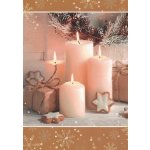 Pohlednice Vánoční svíčky – Zboží Mobilmania