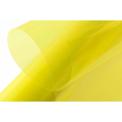 KAVAN nažehlovací fólie transparentní světle žlutá