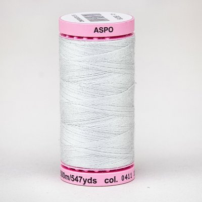 Amann Univerzální šicí nit ASPO 120 polyesterová, bílá kouřová 0411, návin 500m – Zboží Dáma