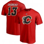 Fanatics Branded tričko Calgary Flames Johnny Gaudreau #13 Stack Alternate Name & Number – Sleviste.cz