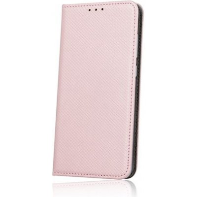 Pouzdro Flip Smart Book Huawei P Smart 2019 růžové zlaté – Zboží Živě