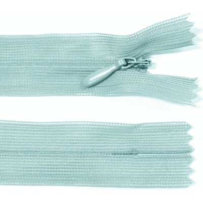 Spirálový zip no.3 skrytý nerozepínací 20cm - více barev color: 586 vodová modrá – Hledejceny.cz