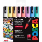 Uni Posca 5M sada 8ks pastelové – Zboží Dáma