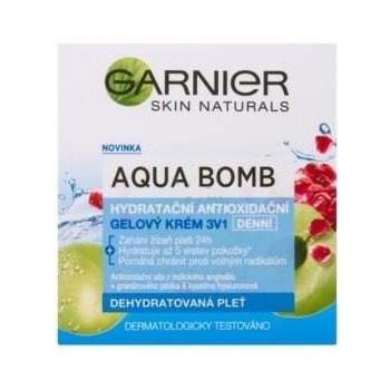 Garnier Skin Naturals Aqua Bomb denní hydratační antioxidační gelový krém 3v1 50 ml