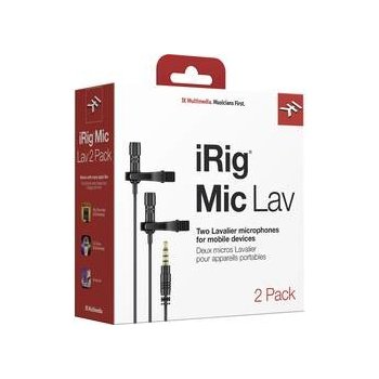 IK Multimedia iRig Mic Lav 2 Pack