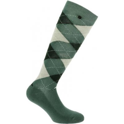 EQUITHEME Podkolenky Argyle green sage anthracite – Zboží Dáma