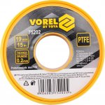 VOREL Páska teflonová 19 x 0,2mm 15m TO-75202 – Sleviste.cz