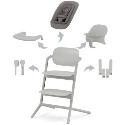 CYBEX Lemo 4v1 2022 Suede Grey – Zboží Mobilmania