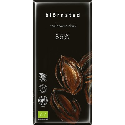 Björnsted Bio hořká čokoláda 85% 100 g – Zboží Mobilmania