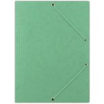 DONAU Desky s gumičkou "Premium", zelené, prešpánové, A4 – Zboží Živě