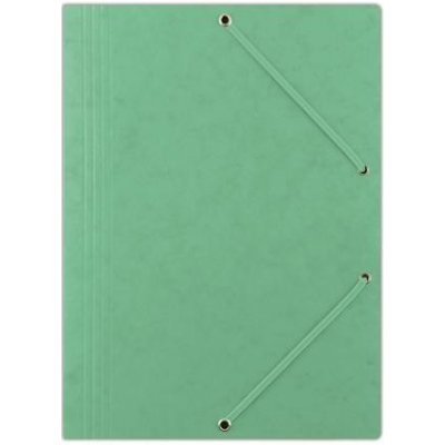 DONAU Desky s gumičkou "Premium", zelené, prešpánové, A4 – Zboží Živě