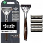 Wilkinson Quattro Essential + 4 ks hlavic – Sleviste.cz