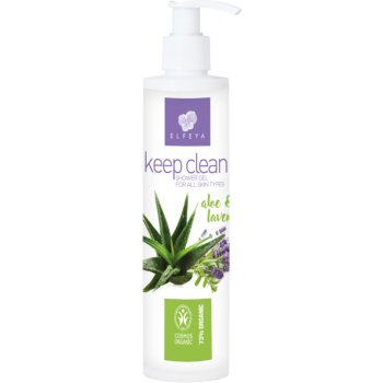Elfeya cosmetics přírodní sprchový gel Keep Clean s levandulovým olejem a aloe 200 ml