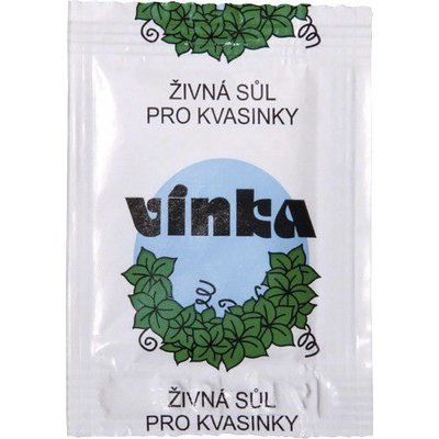 Živná sůl pro kvasinky Vinka 1,6 g – Zboží Dáma