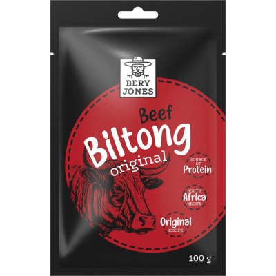 Bery Jones jerky hovězí original 100 g – Sleviste.cz