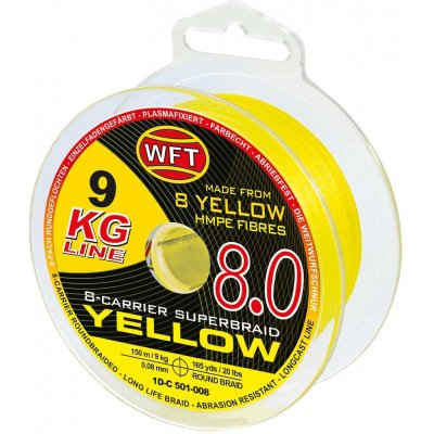 WFT 8,0 yellow 150 m 0,16 mm – Zboží Mobilmania