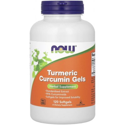 NOW Foods Curcumin Softgels 120 kapslí – Hledejceny.cz