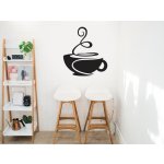 Nalepte.cz samolepka na zeď Káva 04, rozměry 18 x 20 cm – Hledejceny.cz