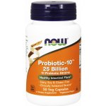 Now Foods ProBiotic 10 probiotika 25 miliard CFU 10 kmenů 50 kapslí – Hledejceny.cz