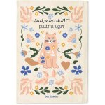 Hirondelles & Cie Jen moje kočka mě může soudit 50 × 70 cm – Zboží Dáma