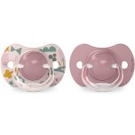 Suavinex dudlík SX Pro fyziologický Walk 2 ks růžová – Zboží Mobilmania