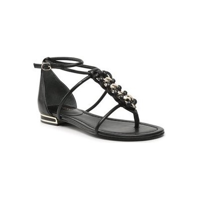 Guess Sandály Cadha FL6CDH LEA21 BLACK – Zboží Mobilmania