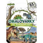 Omalovánky se samolepkami Dinosauři – Hledejceny.cz