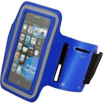 Pouzdro Sportiso Sportovní armband iPhone 5/5S/5C/SE Modré