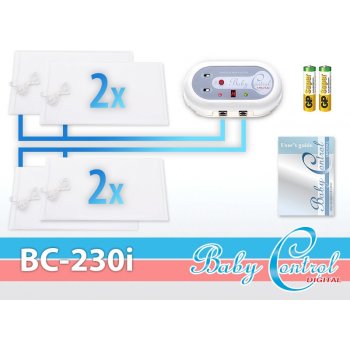 Baby Control BC-230i Digital monitor dechu pro dvojčata